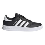 Tenis Lifestyle adidas Breaknet - Negro-blanco