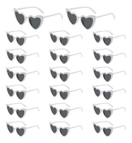 20 Piezas Gafas De Sol Corazón Accesorios Moda Niñas Lentes | MercadoLibre