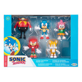 Sonic Juego De Figuras 5 Pack 2.5