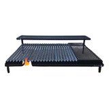 Parrilla Fija Desmontable Con Calentador 90x60