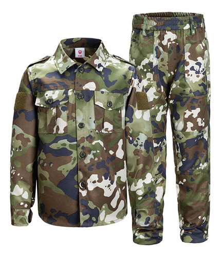 Conjunto De Camuflaje Nts Suit Para Niños, Campamento, Caza,