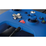 Powera Enhanced Wired Controller Para Xbox - Azul, Gamepad,