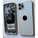 Carcasa Chasis Compatible Con iPhone 11 Pro Plata