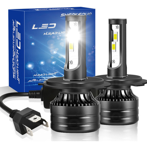 Kit De Faros Delanteros Csp Led Canbus 9007 H4 H13 30000lm