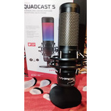 Micrófono Hyperx Quadcast S Rgb