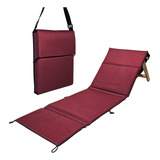 Reposera Bolso Plegable Portatil Madera L - Muebles Plegarte