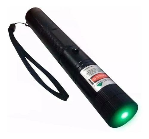 Caneta Laser Pointer Ultra Forte Verde Alcance 50km+ Potente