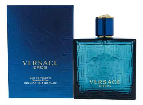 Perfume Versace Eros Edt 100ml Para Hombre