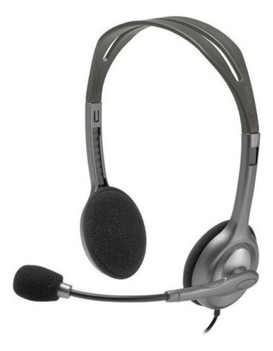 Audífonos Logitech H111 Gris