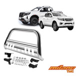 Defensa Frontal Nissan Np300 Y Navara Acero Inoxidable