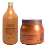Hair Therapy Shampoo + Mascara Morocan Oil Argan 1000ml