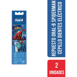 Repuesto Oral-b Spiderman Cepillo Dientes Electrico 2un