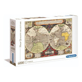 Puzzle 6000 Pzs Mapa Náutico Antiguo Clementoni 36526