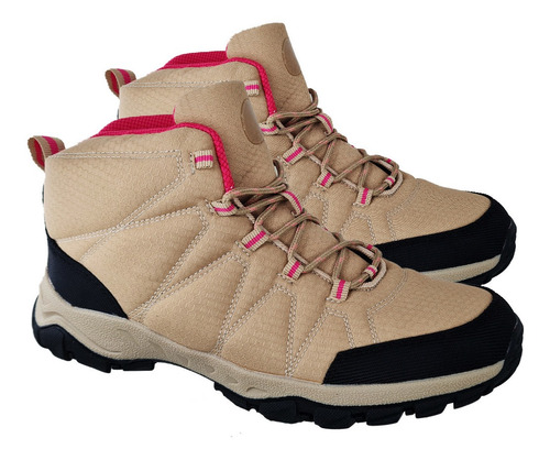Zapatillas Outdoor Invierno Beige 2156- Zapatillaschile