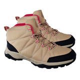 Zapatillas Outdoor Invierno Beige 2156- Zapatillaschile