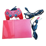 Consola Ps2 Slim Red