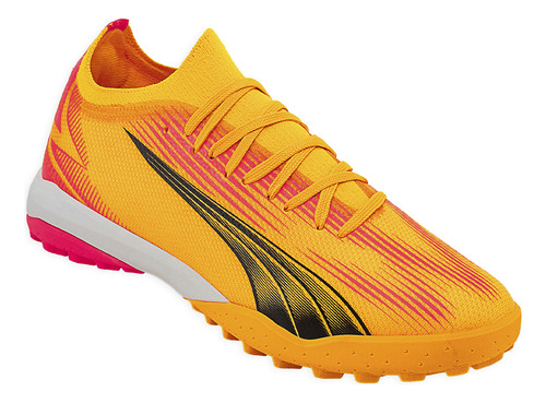 Botines De Futbol Puma Ultra Match Tf Naranja Solo Deportes