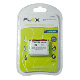 Bateria Para Telefone Sem Fio 3,6v 600mah Aaa Flex Fx60u