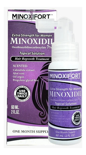 Tonico Minoxifort 7% Dama - 60 Ml - mL a $983