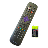 Controle Remoto Compatível Philco Smart Tv Roku 32 42 50 58