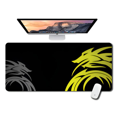 Mouse Pad Xxl Gamer u Oficina 84x38 Dragons Amarillo Cdtek | MercadoLibre
