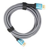 Cable De 10k A 60hz Displayport 2.0 Dvi Hd, Línea De Adaptad