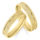 Alianças  Casamento 5mm Banhadas Ouro 18k + Brindes (778) 