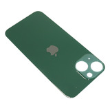 Refaccion Tapa Trasera Verde Cristal Para iPhone 13 Mini Adh