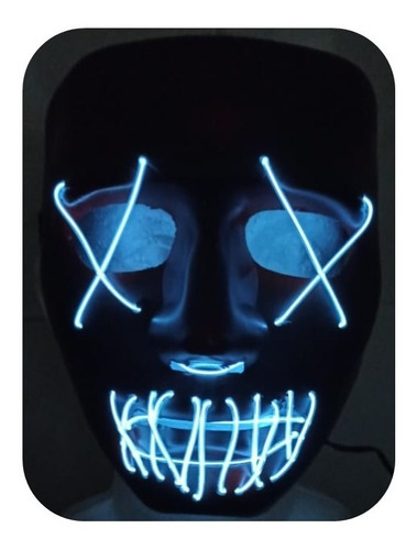 Mascara Led, 12 Horas Para Sobrevivir, Disfraz Halloween