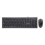 Kit Combo Teclado Mouse Wired Usb Philco