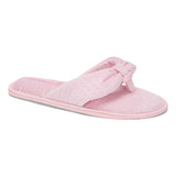 Pantufla Andrea Tipo Sandalia Pata De Gallo Para Mujer Rosa