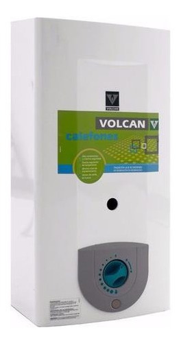 Calefon 14 Litros Volcan 315brv Gas Natural Tiro Natural