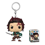 Llavero Funko Tanjiro Kamado Pop Keychain Demon Slayer