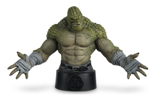 Busto Do Killer Croc Vilao Batman Crocodilo Dc Comics 18 Cm