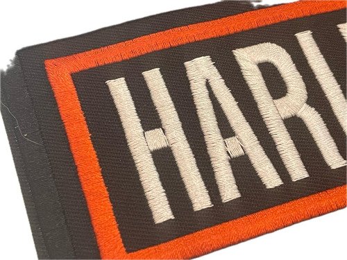 Patch Harley Davidson Bordado Grande 26cm X20cm Motociclista