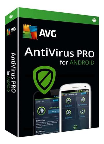 Avg Antivirus Pro Para Android 1 Móvil 1 Año