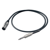 Cable Proel Canon Macho-plug 6.3mm Bulk220lu3 3metros