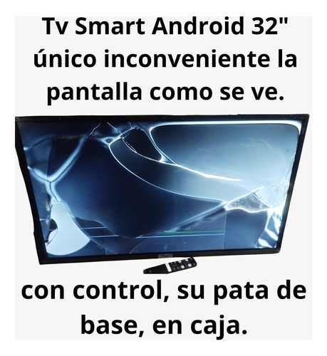 Tv Smart Android L32s6500 32 Pulgadas Funciona 