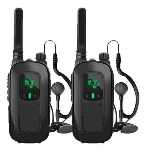 Kit X2 Handy Baofeng Walkie Talkie Bft12 16ch Uhf Canalero C