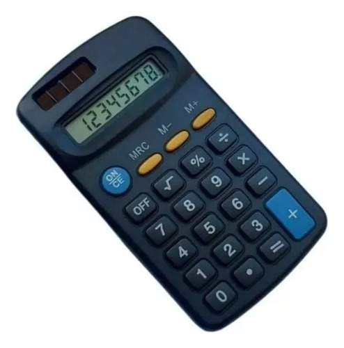 Calculadoras Pequena De Bolso Visor Grande 8 Dígito