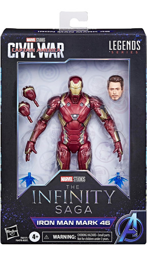 Marvel Legends Iron Man Mark 46 Infinity Saga F6517 Hasbro