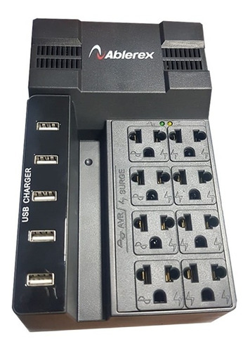  Ablerex Ab R1208usb 1200va Entrada Y Salida De 120v Negro