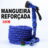 7 Tipos De Jatos: Mangueira Azul 30m Reforcada! Cor Unica