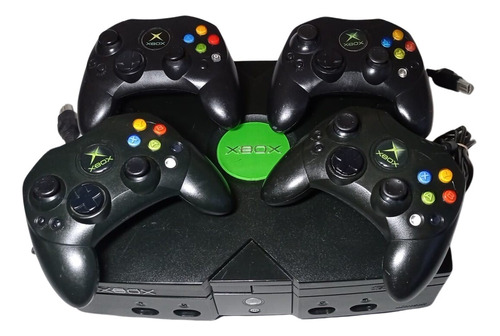  Xbox Clásico+4 Controles+lector Al 100%+899 Emuladores 