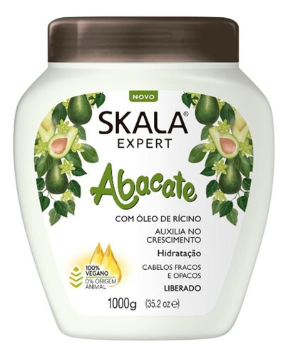 Skala Expert Mascara Capilar Hidratante Aguacate 1000 G