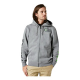 Buzo Con Cierre Hombre Capucha Casual Fox Kawi Zip Fleece