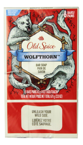 Old Spice Wild Collection Wolfthorn - Jabn Para Hombre