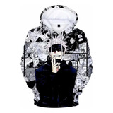 Anime Jujutsu Kaisen Sudadera Moda Tops Unisex