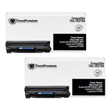 Pack 2 Toner Generico Ce278a 78a Impr M1536dnf P1606dn P1566