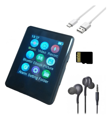 Leitor Mp3/mp4 Player Display Lcd Digital Bluetooth Music